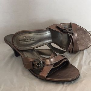 Rockport bronze sandals